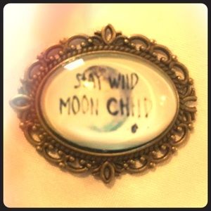Stay Wild moon child necklace